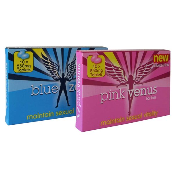 Blue and Pink Venus 10 Pack